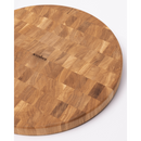 Hirnholz-Schneidebrett - WOODSTONE - Rund - Eiche - Ø42 cm
