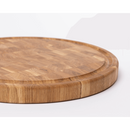 Hirnholz-Schneidebrett - WOODSTONE - Rund - Eiche - Ø42 cm
