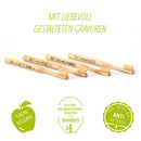 Bambus Zahnbürsten für Erwachsene - Hochwertig, nachhaltig und stilvoll | Grüner Gedanke