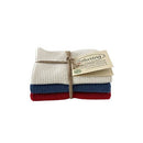 Gestrickte Spültücher/ Wischtücher Nordic Lighthouse White Bio - Hochwertig, nachhaltig und stilvoll | Grüner Gedanke