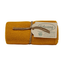 Gestricktes Handtuch Ockergelb Bio - Hochwertig, nachhaltig und stilvoll | Grüner Gedanke