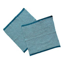 Spültücher/ Wischtücher Natur/Azur Streifen Bio - Hochwertig, nachhaltig und stilvoll | Grüner Gedanke