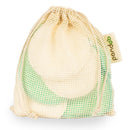 Bambus Abschminkpads mit Baumwoll Waschbeutel - Hochwertig, nachhaltig und stilvoll | Grüner Gedanke