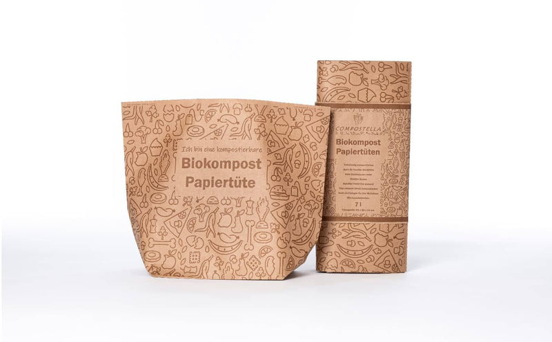 Papiertüten für Biomüll und Kompost