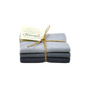 Gestrickte Spültücher/ Wischtücher Sturm Grau Kombi - Hochwertig, nachhaltig und stilvoll | Grüner Gedanke