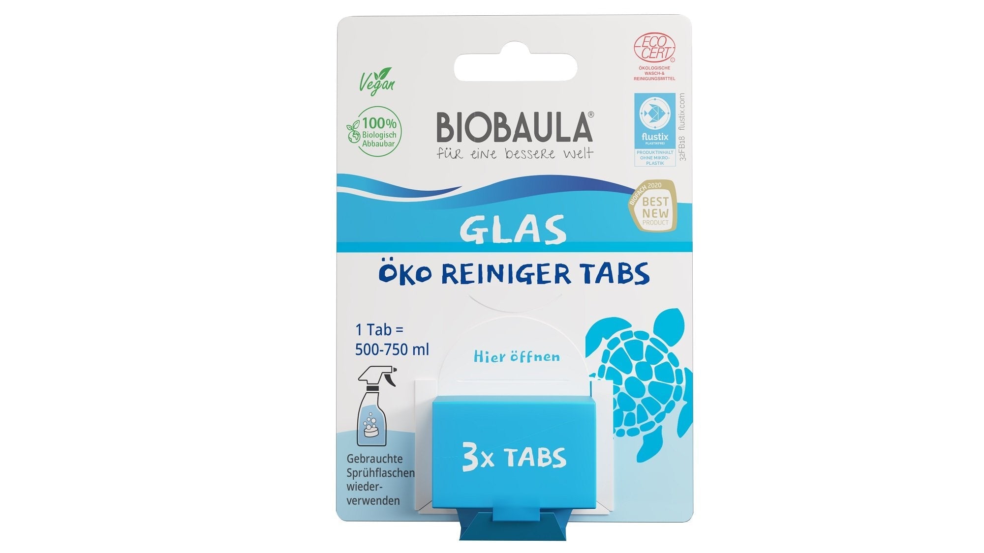 Glas Öko Reiniger Tabs - Hochwertig, nachhaltig und stilvoll | Grüner Gedanke