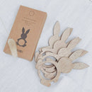 Hasen - Serviettenringe (4er Set) - Hochwertig, nachhaltig und stilvoll | Grüner Gedanke