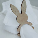 Hasen - Serviettenringe (4er Set) - Hochwertig, nachhaltig und stilvoll | Grüner Gedanke