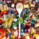 Kochlöffel mit Ostereier Motiv aus Buchenholz - Hochwertig, nachhaltig und stilvoll | Grüner Gedanke