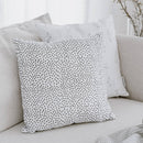 Leinen KissenbezugKissenhülle Motiv Punkte - Hochwertig, nachhaltig und stilvoll | Grüner Gedanke