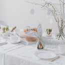 Leinen Servietten Motiv Punkte 4er Set - Hochwertig, nachhaltig und stilvoll | Grüner Gedanke