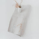 Leinen Tischläufer in Hellgrau - Hochwertig, nachhaltig und stilvoll | Grüner Gedanke