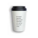 Mehrweg To - Go Becher - Hochwertig, nachhaltig und stilvoll | Grüner Gedanke