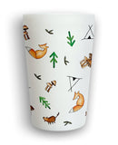 Mehrweg Trinkbecher Motiv Waldtiere - Hochwertig, nachhaltig und stilvoll | Grüner Gedanke
