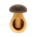 Nussknacker "Pilz" mit Schraubgewinde und dunklem Kopf - Hochwertig, nachhaltig und stilvoll | Grüner Gedanke