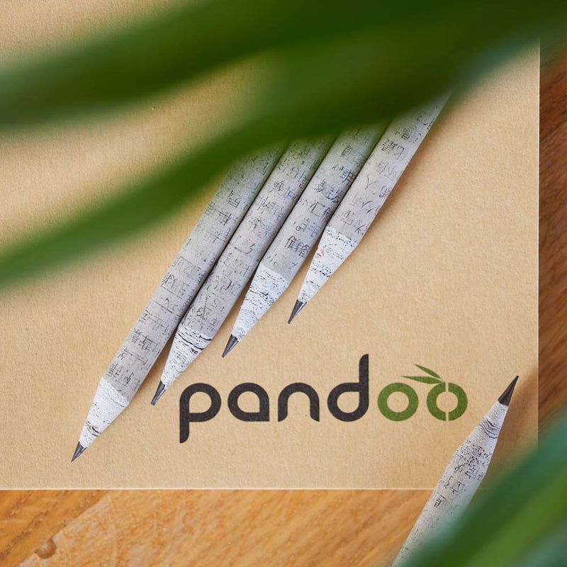 Bleistifte aus recyceltem Papier von pandoo