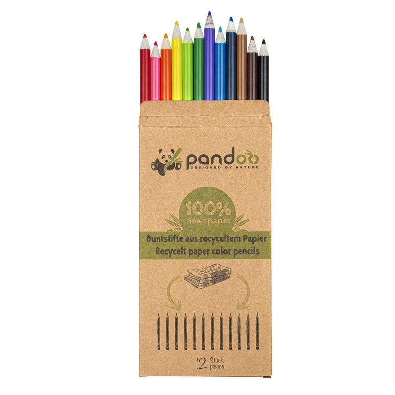 Buntstifte aus recyceltem Papier von pandoo