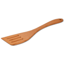 Pfannenwender mit Schlitzen aus Kirschholz - Hochwertig, nachhaltig und stilvoll | Grüner Gedanke