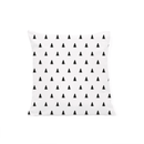 Set aus je einem Kissenbezug mit Tannen - und Rehmotiv - Hochwertig, nachhaltig und stilvoll | Grüner Gedanke