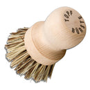 Topfbürste aus Buchenholz mit Naturfaser - Hochwertig, nachhaltig und stilvoll | Grüner Gedanke