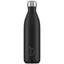 Trinkflasche Monochrome Black (750 ml) - Hochwertig, nachhaltig und stilvoll | Grüner Gedanke