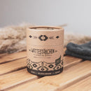 Wattestäbchen aus Bambus und Bio Baumwolle (200 Stück) in einer stylischen Papierdose - Hochwertig, nachhaltig und stilvoll | Grüner Gedanke