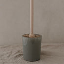 WC Bürste No Rush Grau - Hochwertig, nachhaltig und stilvoll | Grüner Gedanke