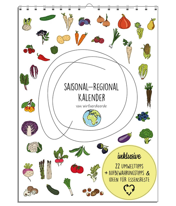 Saisonal-Regional Kalender von wirfuerdieerde Cover